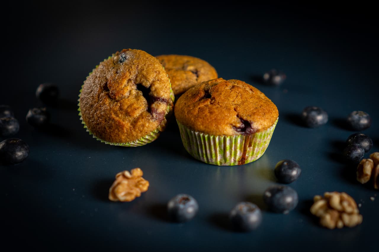 Beeren-Buttermilch-Muffins